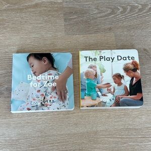 Lovevery Board Book Lot Bedtime for Zoe & The Play Date